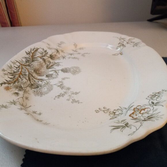 Vintage John Edwards England Platter "Thistle" - Picture 12 of 12